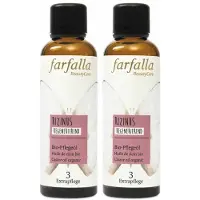 Farfalla Bio-Pflegeöl Rizinus regenerierend 75 ml x2 2x75 Öl