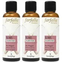 Farfalla Bio-Pflegeöl Rizinus regenerierend 75 ml x3 3x75 Öl