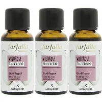 Farfalla Bio-Pflegeöl Wildrose 30 ml x3 3x30 Öl