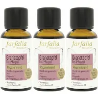 Farfalla Bio-Pflegeöl Granatapfelsamen 30 ml x3 3x30 Hautöl