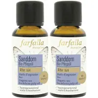 Farfalla Bio-Pflegeöl Sanddornfruchtfleisch 30 ml x2 2x30 Hautöl