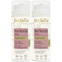 Farfalla Deluxe Gesichtsgel Aloe Vera 50 ml x2 2x50 Gel