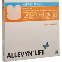 Smith&Nephew Allevyn Life Heel 25x25,2 cm Silikonschaumverband 5 St Verband