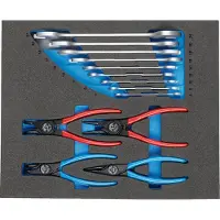 Gedore TS CT2-6-8000 Werkzeugsortiment in 2/4 Check-Tool-Modul, 2957442