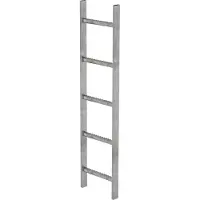 MUNK Günzburger Steigtechnik MUNK Schachtleiter Stahl verzinkt 300mm breit 5 Sprossen 1,40m lang
