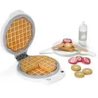 Kids Concept Spiellebensmittel - Bistro - Waffeleisen m. Zubehör - - One Size - Spiellebensmittel