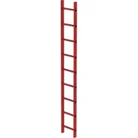 Günzburger Steigtechnik Schachtleiter GFK 300 mm lichte Weite 9 Sprossen - 064009