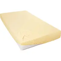PRIMERA Spannbettlaken "Mako-Feinjersey Spannbetttuch", Geeignet für Standardmatratzen bis 22 cm, 100% Baumwolle