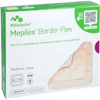 EurimPharm Arzneimittel GmbH Mepilex Border Flex Schaumverb.haft.7,5x 10 St
