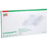 EurimPharm Arzneimittel GmbH Lomatuell H Salbentüll 10x20 cm steril 10 St