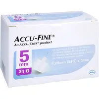 EurimPharm Arzneimittel GmbH ACCU FINE Sterile Nadeln f.Insulinpens 5 100 St