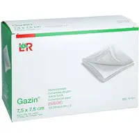 EurimPharm Arzneimittel GmbH Gazin Mullkomp.7,5x7,5 cm steril 8fach 50X2 St