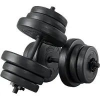 ArtSport 2er Hantelset 40kg - Kurzhantel Set mit 2 Kurzhanteln - 12 Gewichte