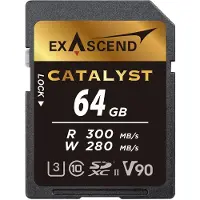 EXASCEND Catalyst 64GB 300MB/S V90 UHS II