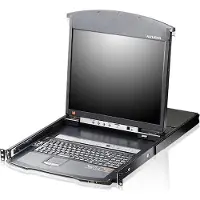 Aten KL1516AIM, 1920 x 1200 Pixel, Ethernet/LAN, WUXGA, Rack-Einbau, 23,1 W, 1U