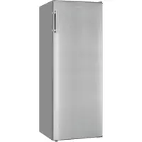 Exquisit Vollraumkühlschrank KS320-V-H-040D inoxlook | Nutzinhalt: 242 L | Ohne Gefrierfach