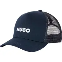 HUGO Herren Marsel Trucker Cap Dark Blue