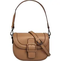 Bugatti Schultertasche Umhängetasche Zita Shoulder Bag Cognac hellbraun