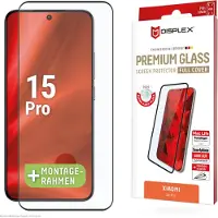 Displex Bildschirmschutzfolie Real Glass Full Cover für das Xiaomi 15 Ultra