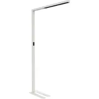 MAUL LED-Stehlampe MAULsirius colour vario sensor, 80 W, 8750 lm, 3000-5500 K, direktes/indirektes Licht, stufenlos dimmbar, Aluminium & Stahl, weiß