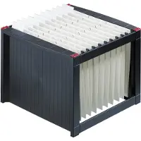 Helit H6110092, Plastic, Black, Red, 360 mm, 380 mm, 272 mm, 328 x 299 x 258 mm