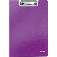Leitz Klemmmappe Active Wow, DIN A4, PP, mit Klemmbügel, violett