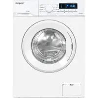 Exquisit Waschmaschine WA7014-020A weiss | 7 kg Fassungsvermögen | Energieeffizienzklasse A | 12 Waschprogramme | Kindersicherung | Startzeitvorwahl