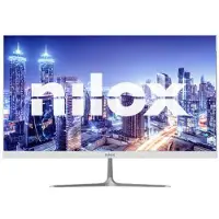 Nilox NXM24FHD01W, 61 cm (24"), 1920 x 1080 Pixel, Full HD, LED, 4 ms, Weiß