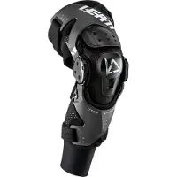 Leatt Knieorthese X-Frame Hybrid M unisex Metall schwarz, M