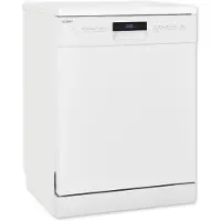 Exquisit Geschirrspüler GSP9614-030B weiss | Spülmaschine 60 cm | Aquastop | Maßgedecke: 14 | Auto Türöffner | Restlaufzeiten Anzeige | Unterbaugerät
