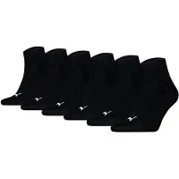 Puma Unisex Quarter Socken, 6er Pack - Quarter Plain ECOM 6P, Logo, uni