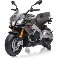 Jamara Ride-on Aprilia Tuono V4 1100 RR schwarz 12V