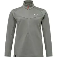Salewa - Women's Puez Cammino PL Half Zip Jacket - Fleecepullover Gr 36 grau
