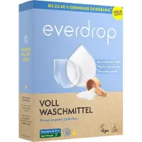 Everdrop Waschmittel Vollwaschmittel, Zitrone, Lavendel, Zeder, Pulver, ökologisch, ohne Plastik, 760g, Waschladungen 19