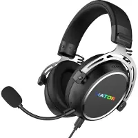 HATOR Hypergang 3 USB, Verkabelt & Kabellos, Gaming, 10 - 44000 Hz, 330 g, Kopfhörer, Schwarz