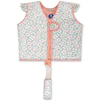 Swim Essentials Schwimmweste Green Flowers 1 St