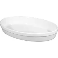 Saturnia Ovale Backform Pyrex, cm 32x20,5 h 5