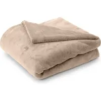 Lumaland Kuscheldecke - 220x240 cm - Sofadecke & Tagesdecke - Hellrosa