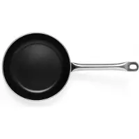 Comas Bratpfanne Etna, Pfanne mit Edelstahlgriff, Aluminium, Silber, Schwarz, 26 cm, 8346