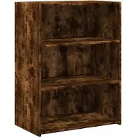 vidaXL Sideboard Räuchereiche 70x41x93 cm Holzwerkstoff