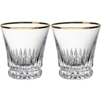 Villeroy & Boch Wasserglas, Set 2tlg. Grand Royal Gold