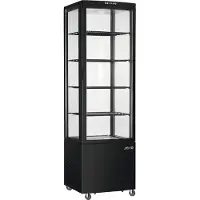 Saro Kühlvitrine, 235 Liter / Modell SVEN schwarz; VE: 1