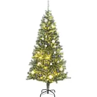 vidaXL Runa (with leds&white/grey balls)