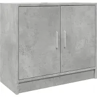 vidaXL Waschbeckenunterschrank Betongrau 63x29x55 cm Holzwerkstoff