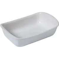 Pyrex Auflaufform Supreme Rechteckig Weiß 2,4 L
