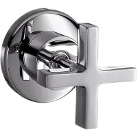 Hansgrohe AXOR Citterio Absperrventil Unterputzmodell mit Kreuzgriffen, 39965000