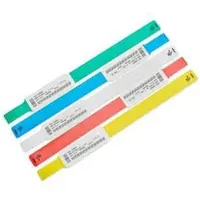 Zebra Z-Band UltraSoft, Krankenhaus-Armband, Weiß, Einfarbig, Klebstoff, 15,2 cm (6")
