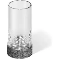 DECOR WALTHER Becher Rocks Chrom Klar Glas