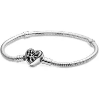 Pandora 598827C01 Damen-Armband Moments Familienstammbaum Herz-Verschluss