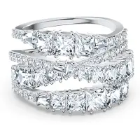 Swarovski Twist damen Ring Silber -twist-ring